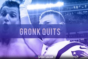 THE ‘GRONK’ QUITS BUT ‘PATS’  STILL TOP DOGS