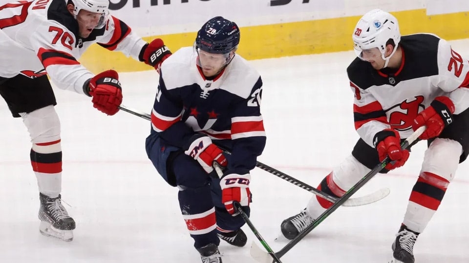 The New Jersey Devils visit the Washington Capitals for the first of two straight meetings on Thursday night.