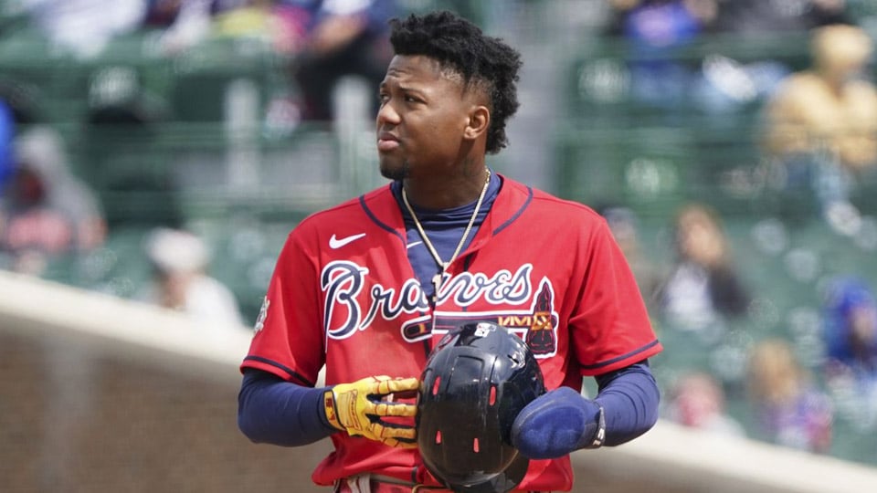 Several top MLB players are dealing with injuries, including hot-hitting Atlanta Braves outfielder Ronald Acuna Jr.