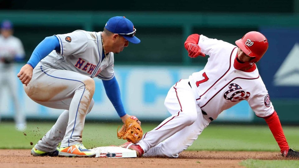 The New York Mets go for a second straight win when they host the Washington Nationals in a key NL East contest on Saturday.