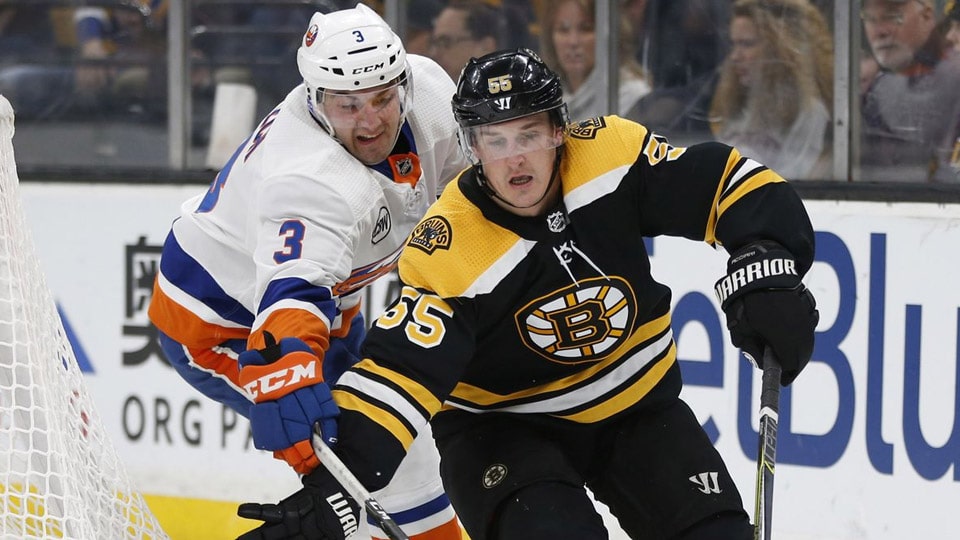 The New York Islanders travel to face the Boston Bruins in an Eastern Division matchup that will impact the playoff situation as the two try to improve their position before the regular season ends.