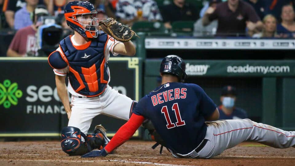 The Boston Red Sox host the Houston Astros in this heated contest between top teams in the AL where the bats have been alive for the Astros, which the Red Sox have struggled to contain.