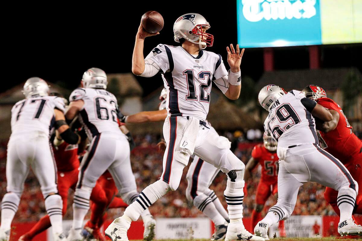 TAMPA BAY BUCCANEERS AT NEW ENGLAND PATRIOTS BETTING PREVIEW