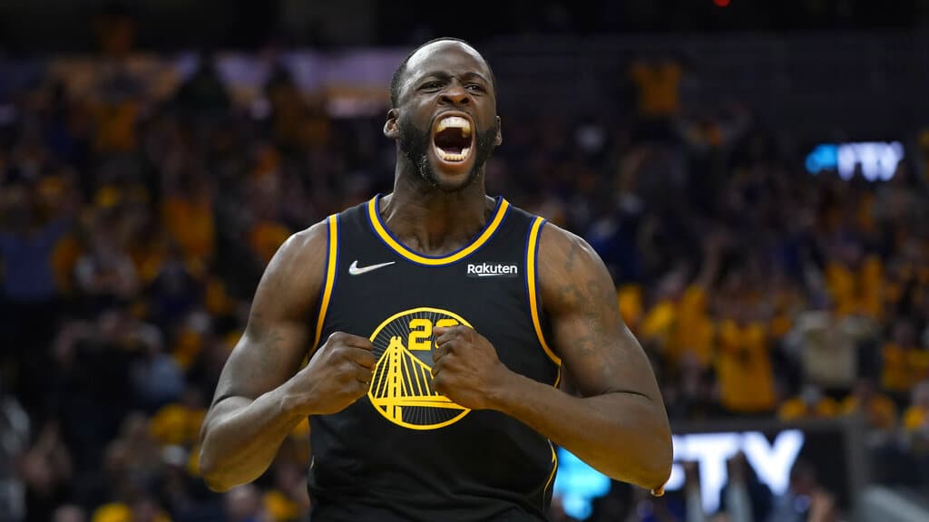 Media by Associated Press - Golden State Warriors forward Draymond Green (23) against the Dallas Mavericks during Game 5 of the NBA basketball playoffs Western Conference finals in San Francisco, Thursday, May 26, 2022. (AP Photo/Jeff Chiu)