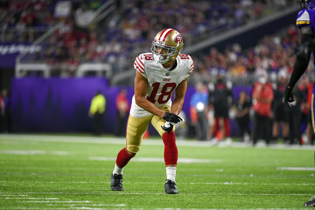 Media by Associated Press - San Francisco 49ers xxxx against the Minnesota Vikings during an NFL preseason football game, Saturday, Aug. 20, 2022, in Minneapolis. (AP Photo/Craig Lassig)