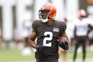 Media by Associated Press - Cleveland Browns wide receiver Amari Cooper takes part in drills during the NFL football team's training camp, Tuesday, Aug. 9, 2022, in Berea, Ohio. (AP Photo/Ron Schwane)