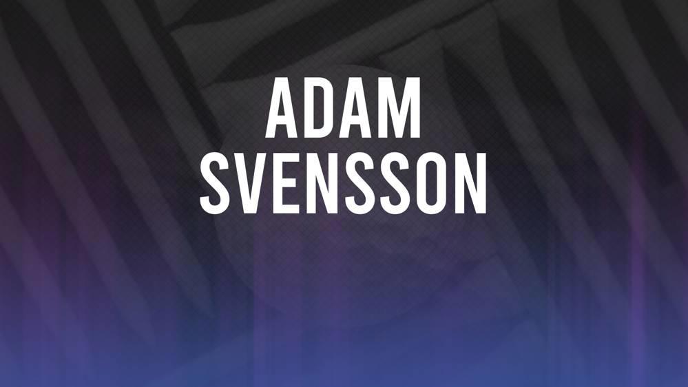 Adam Svensson The 2024 Valero Texas Open betting odds and trends