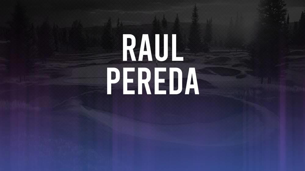 Raul Pereda The 2024 Championship betting odds and trends